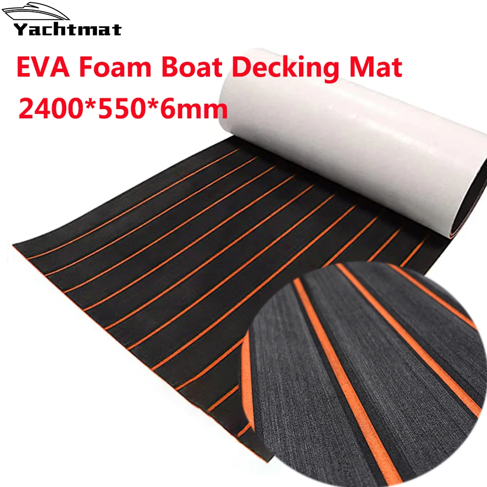 EVA Foam Boat Decking Kayak RV Flooring Marine Carpet 6mm Camo Self Adhesive Trimmable EVA Pad Cooler Tops Seating Golf Cart Non