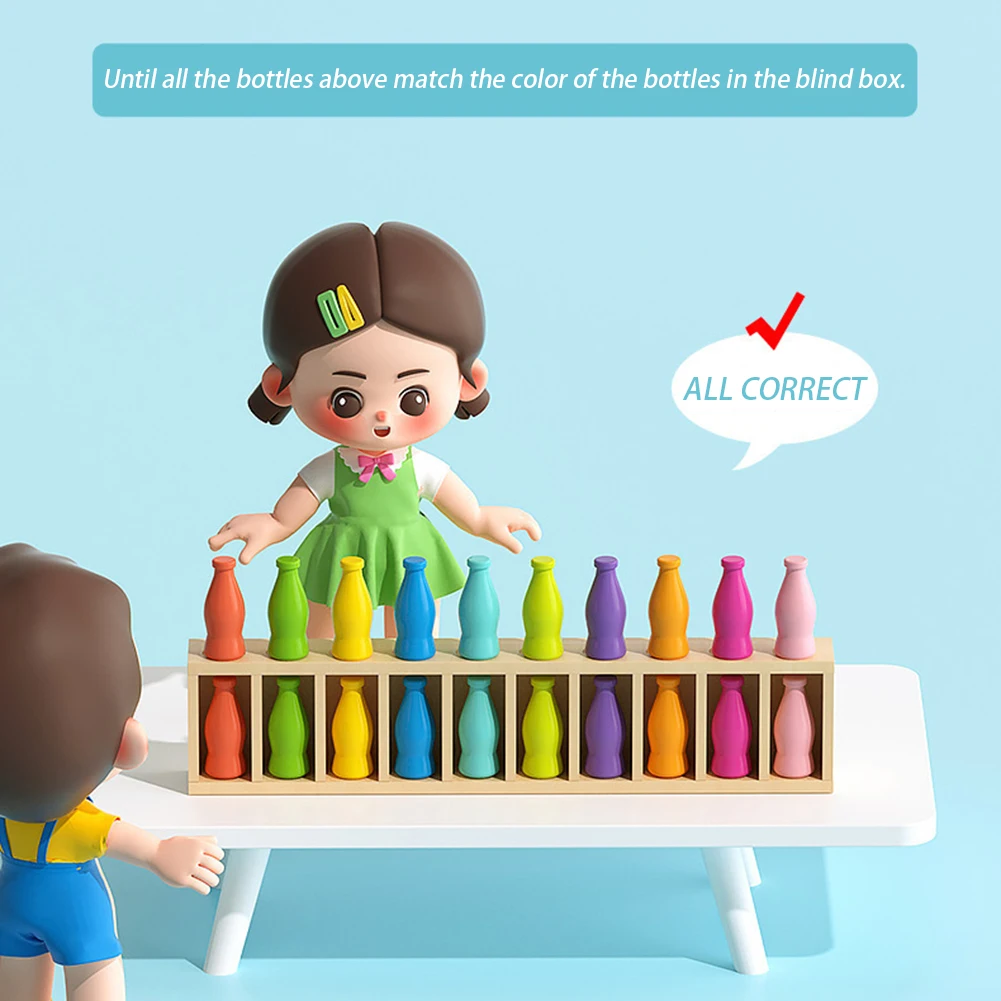 Gioco di sfide per abbinamento bottiglie Gioco di interazione di gruppo divertente per feste