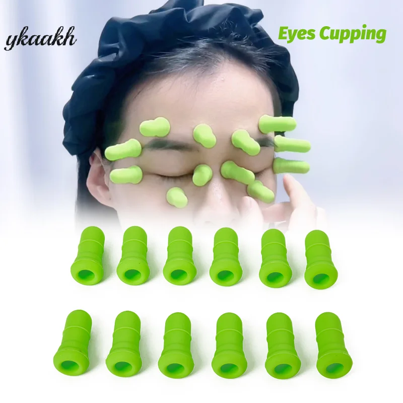 

Silicone Vacuum Cupping Massage Jar Anti Cellulite Massage Facial Suction Cups Face Neck Lift Skin Scraping Gua Sha Anti Wrinkle