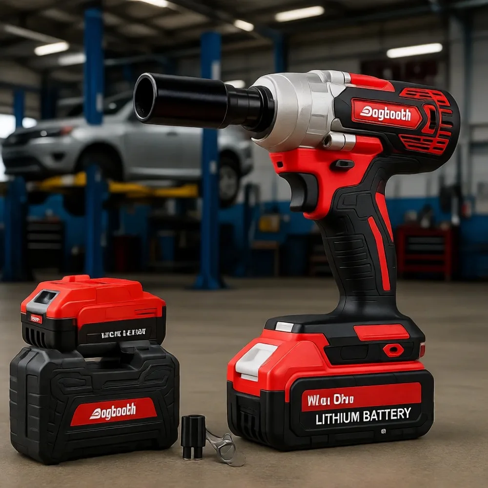 

Аккумуляторный ударный гайковерт 21В, 1/2 дюйма, 580 Нм, бесщеточный, 3200 об/мин, комплект с 4 насадками, аккумулятором 6 Ач и зарядным устройством