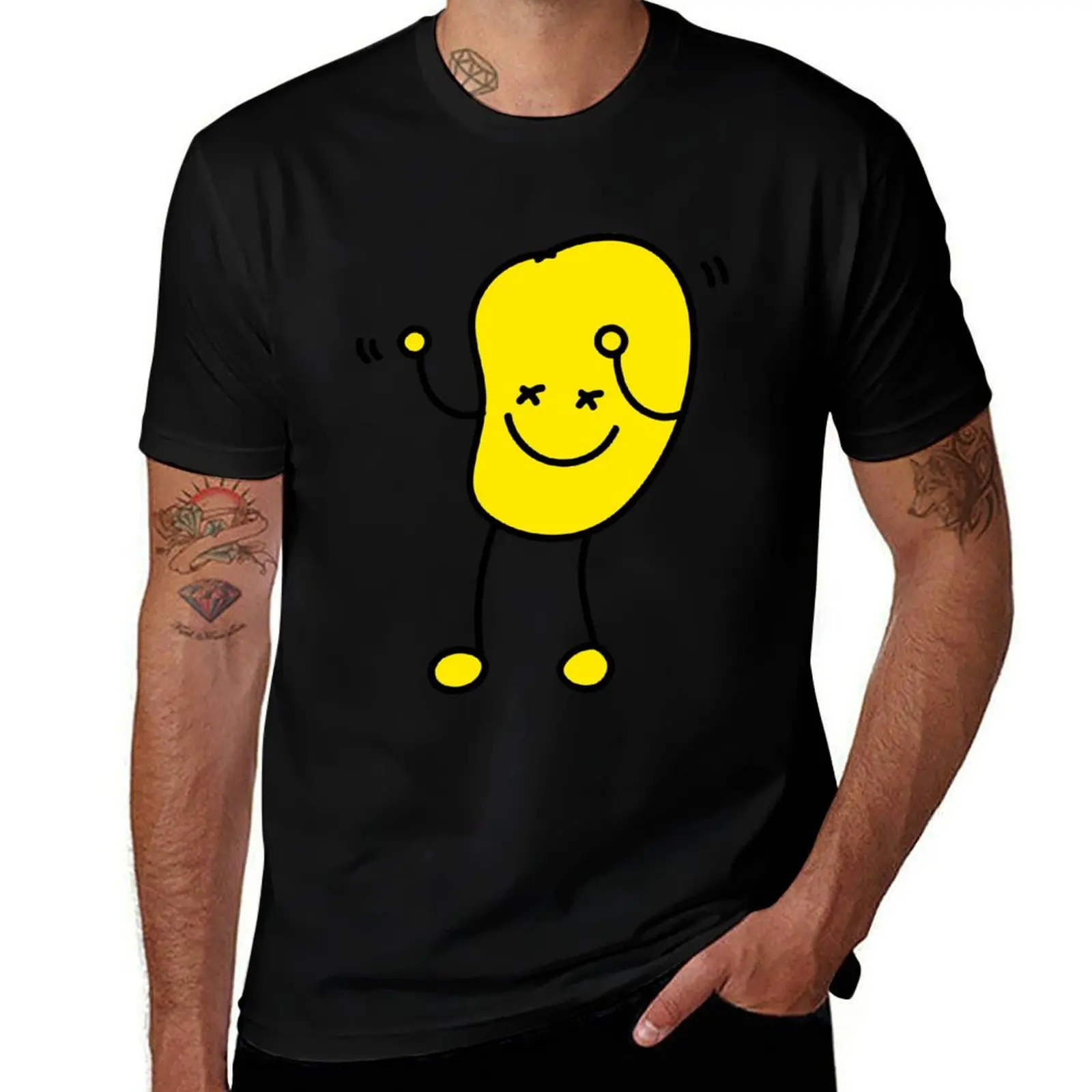 Cute dancing potato chip T-Shirt Festival Party Tee Top