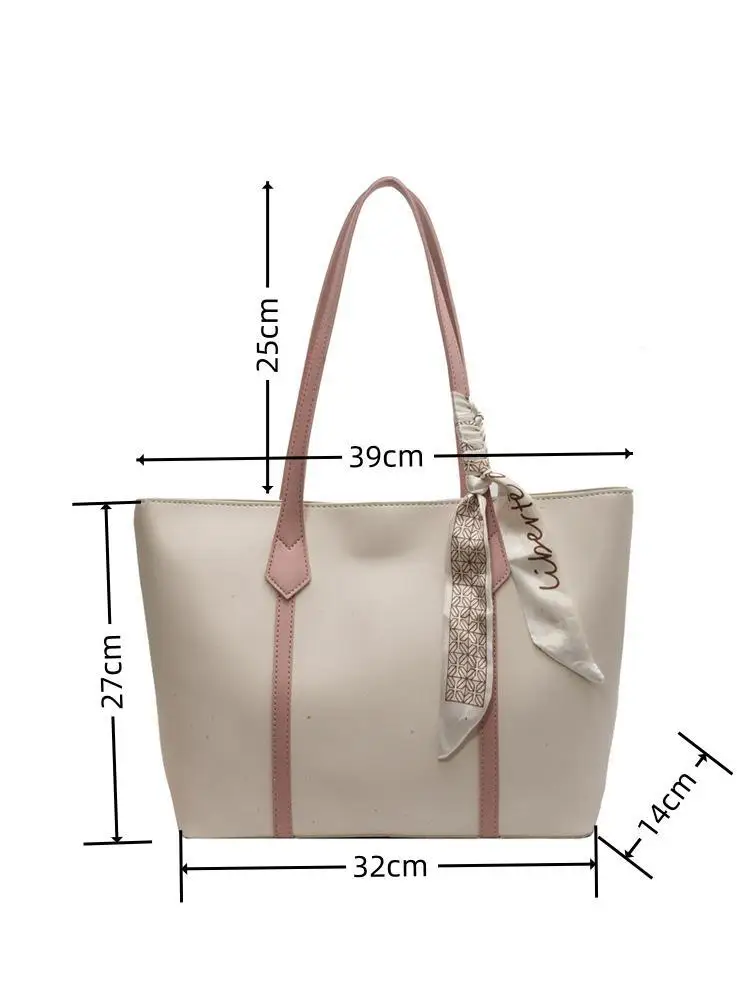 2024 New Minimalist Commuter Bag for Women Trendy Fashionable Casual Large Capacity Shoulder Bag luxury Tote Bag High-Quality