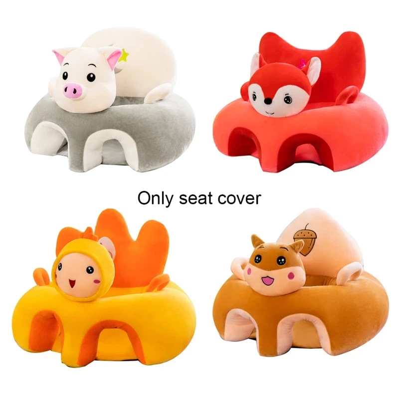 Baby Sofa Baby Seat Sofa Frame Cotton Feeding Chair Baby Seats Nest Puff Washable No Filler Cradle Sofa Chair