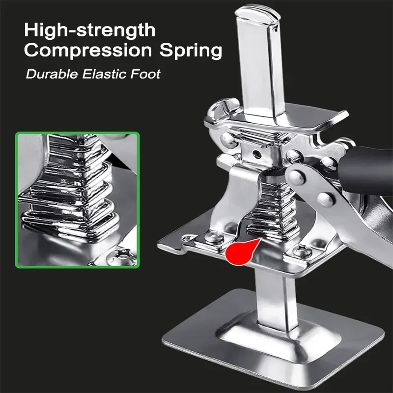 Imagem -04 - Labor-saving Arm Jack Painel de Porta Drywall Levantamento Gabinete Board Lifter Ajustador de Altura Telha Elevador Ferramentas Mão Ferramenta Novo
