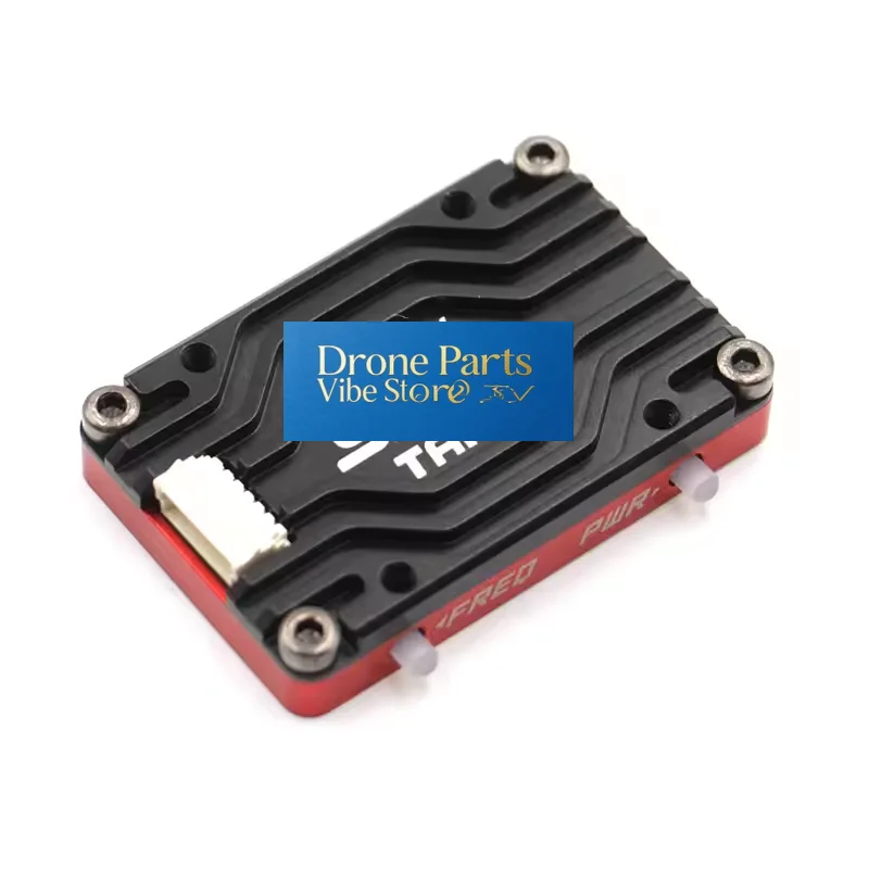 Drone PartsRUSHFPV RUSH Solo Tank 5.8G VTX Video Transmitter CNC 1.6W High Power Built-in Microphone Heat Dissipation Structure