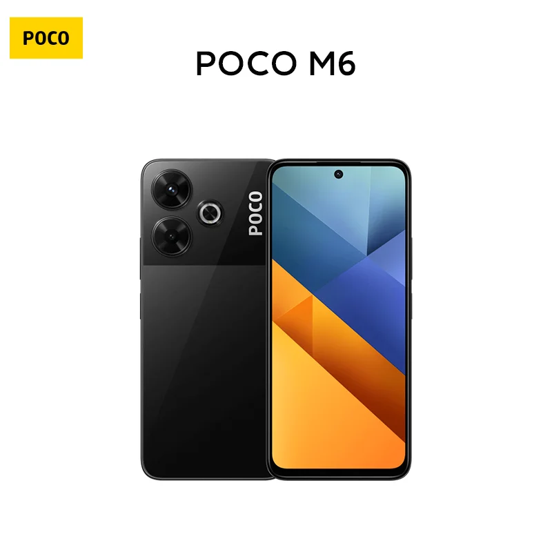 POCO M6 Smartphone IVA incluidas Global Version 128GB 256GB MediaTek Helio G91-Ultra 33W fast charging 5030mAh Battary NFC