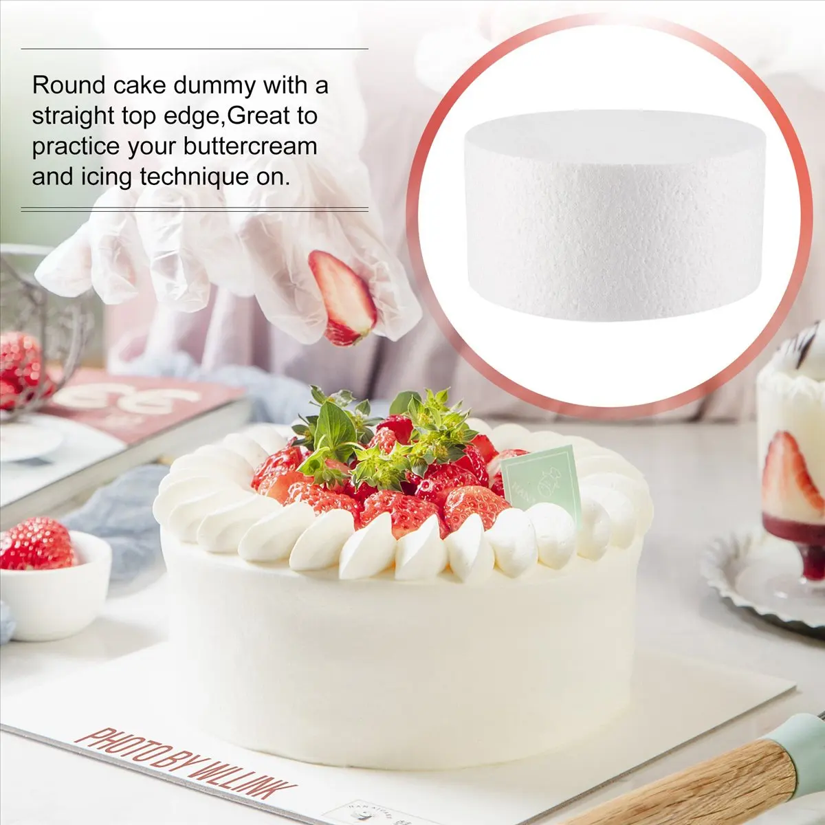 Round Cake Dummy (6 inch)-AT48