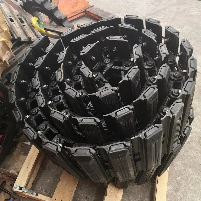 

PC30 Undercarriage Parts Rubber Track Chain/steel Track Shoe Assy/track Link Assembly 43 Links