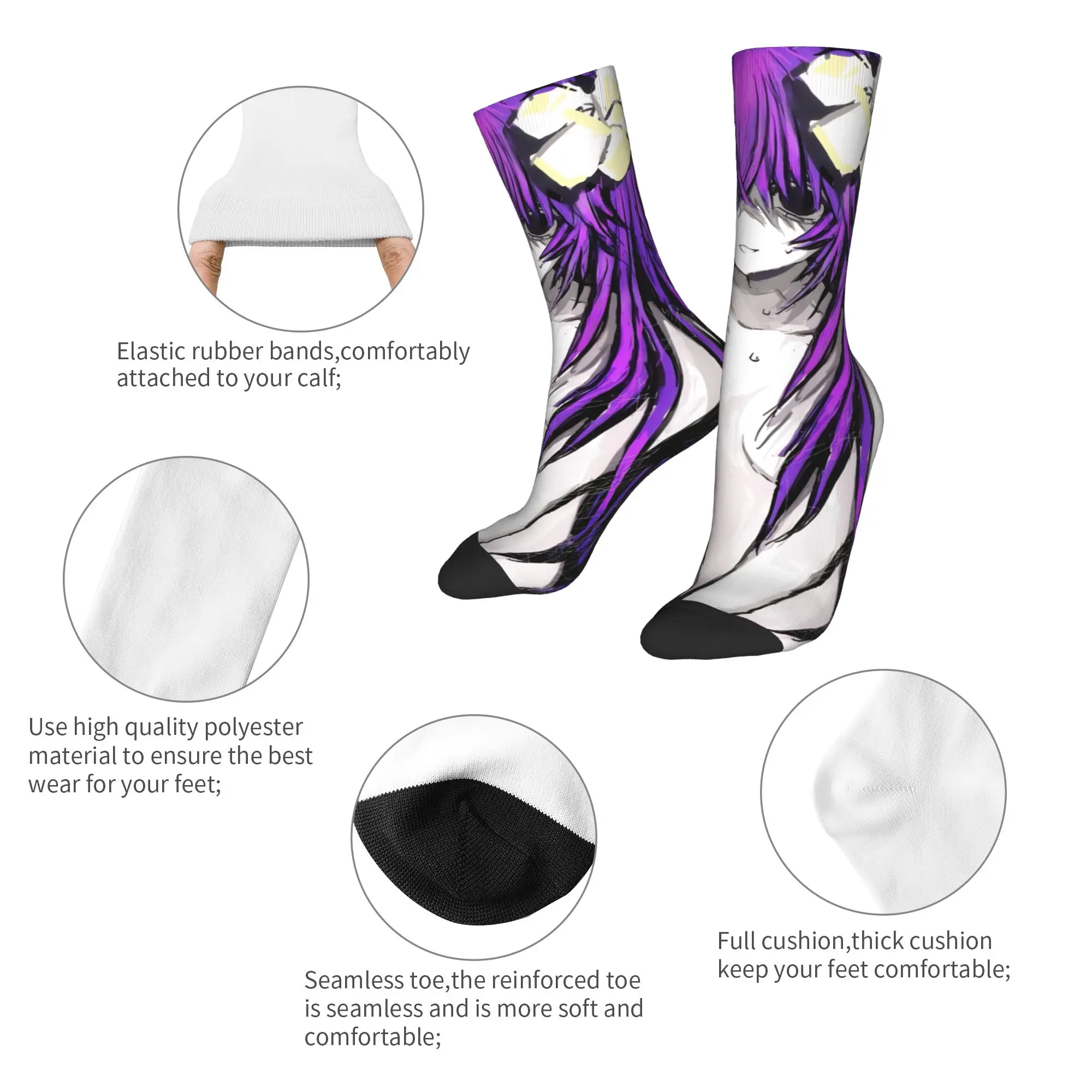 Sewerslvt لدينا أوقات جيدة معًا جوارب عصرية للخريف جوارب رجالية غير قابلة للانزلاق جوارب تسلق عالية الجودة مطبوعة