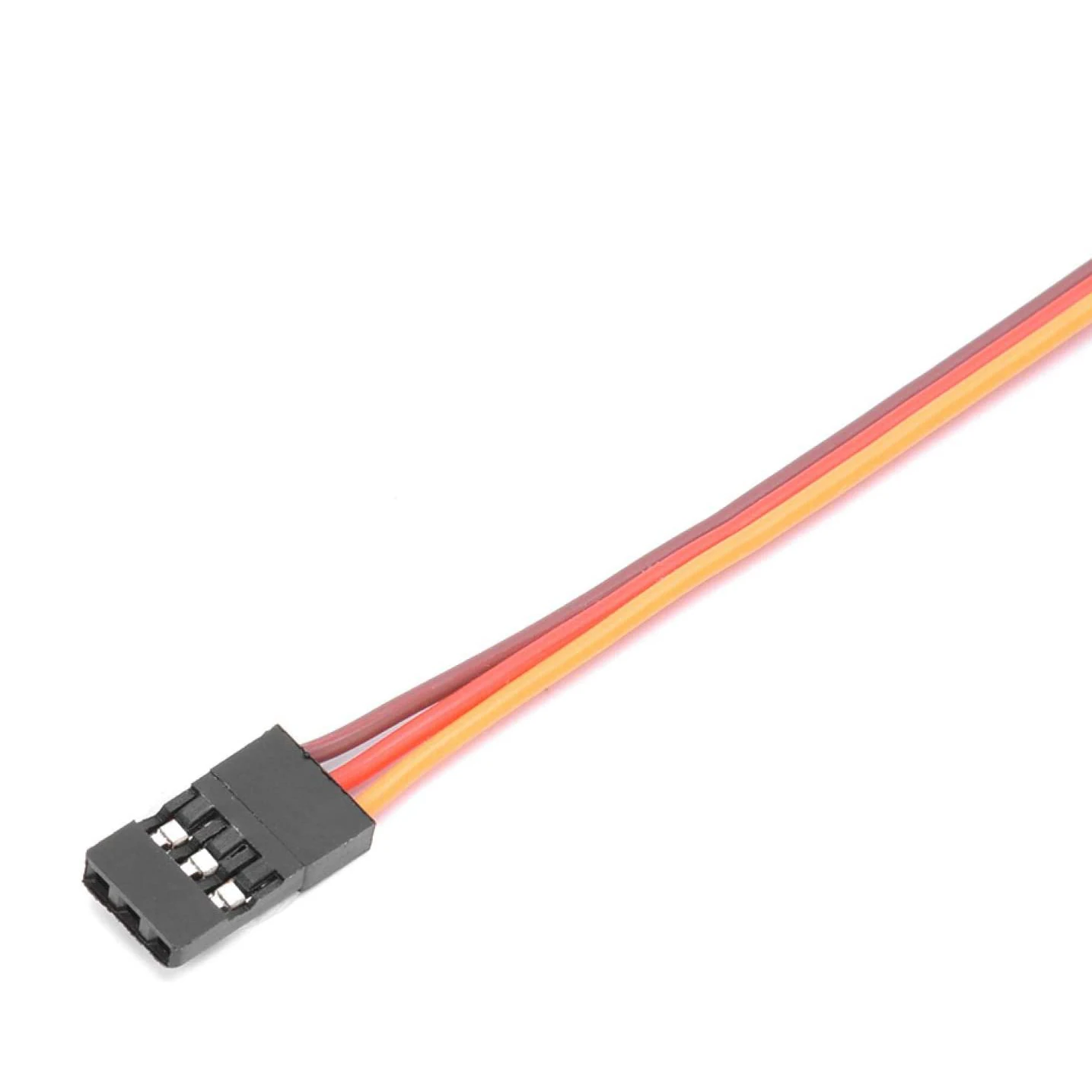 FBIL-10 Pieces Of Male-To-Female Servo Extension Cords For RC Futaba's JR Remote Servo Extension Cord Wire And Cable (500 Mm)