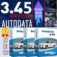 Versión 2025 del software de reparación automotriz Autodata 3.45, diagramas de cableado, datos + guía de instalación en video + ayuda de instalación, Autodata 3.45