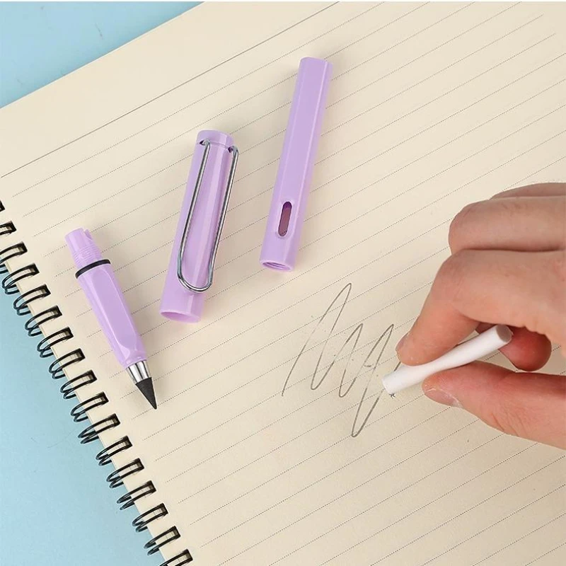 Высококачественный вечный карандаш Macaron, цвет, бесплатная резка с ластиком, небьющийся карандаш для студентов, школьный рисунок, письмо HB