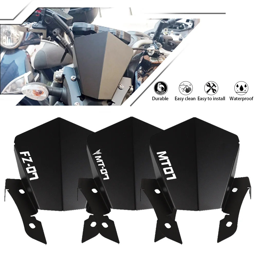 

For YAMAHA MT-07 MT07 FZ-07 FZ07 Motorcycle 2013 2014 2015 2016 2017 Accessories Windscreen Windshield Deflectors Parts MT FZ 07