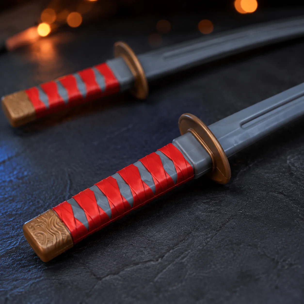 55cm Dubbele Katana Ninja Zwaa - Model Kit Ninja recensie en prijs