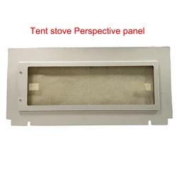 HOT TENT STOVE GLASS SIDE WINDOWS Accessories HOT Tent  Chimney Cap Camping Accessories camping equipment