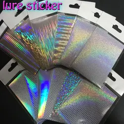 2022HOT lure stickers color scale 4kinds 2papers each bag total 8papers/lot length size:7.3cm*10cm