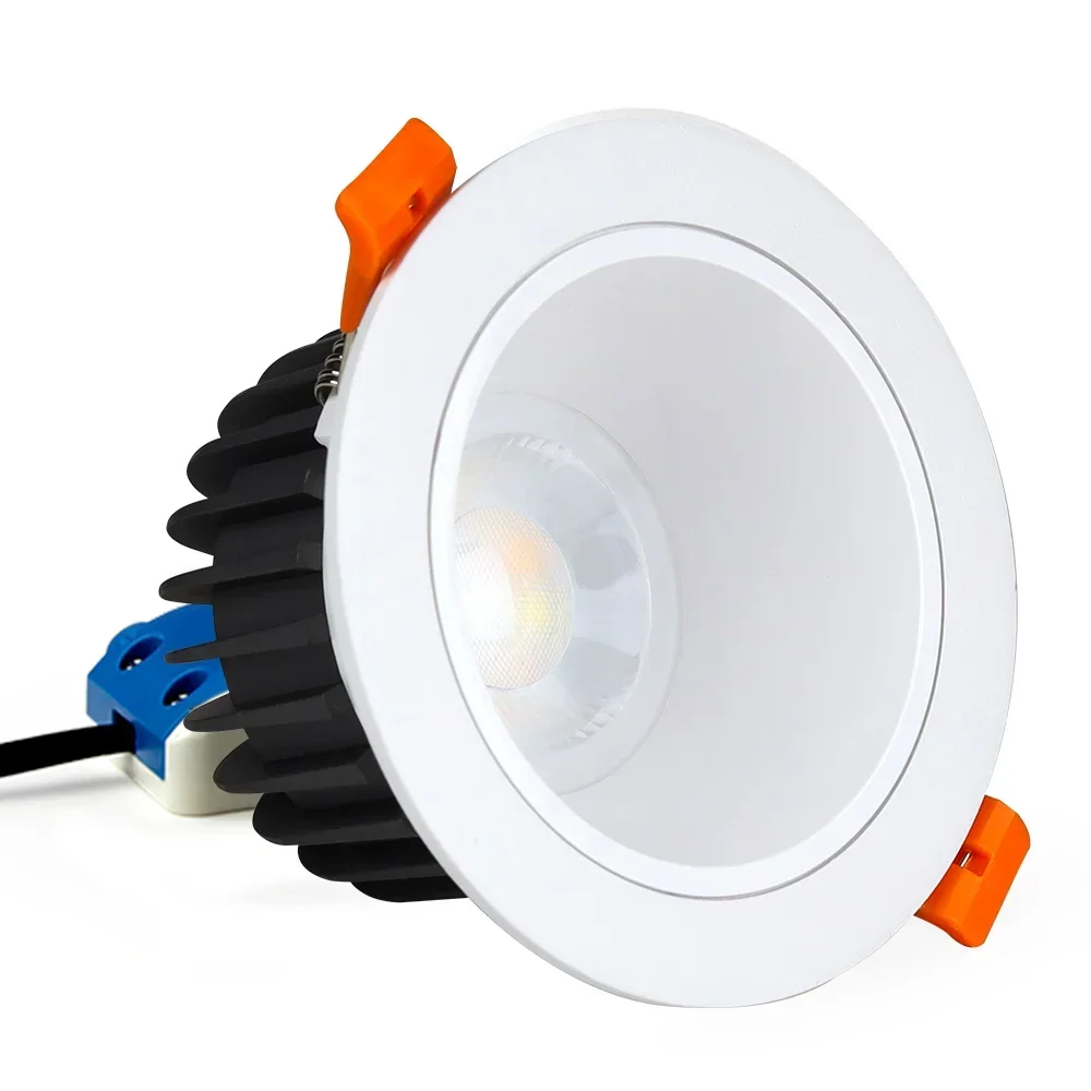 Spotlight 6W 12W APP control FUT070 FUT071 RGB+CCT LED Downlight compatible 2.4G HZ RF remote controller AC100~240V