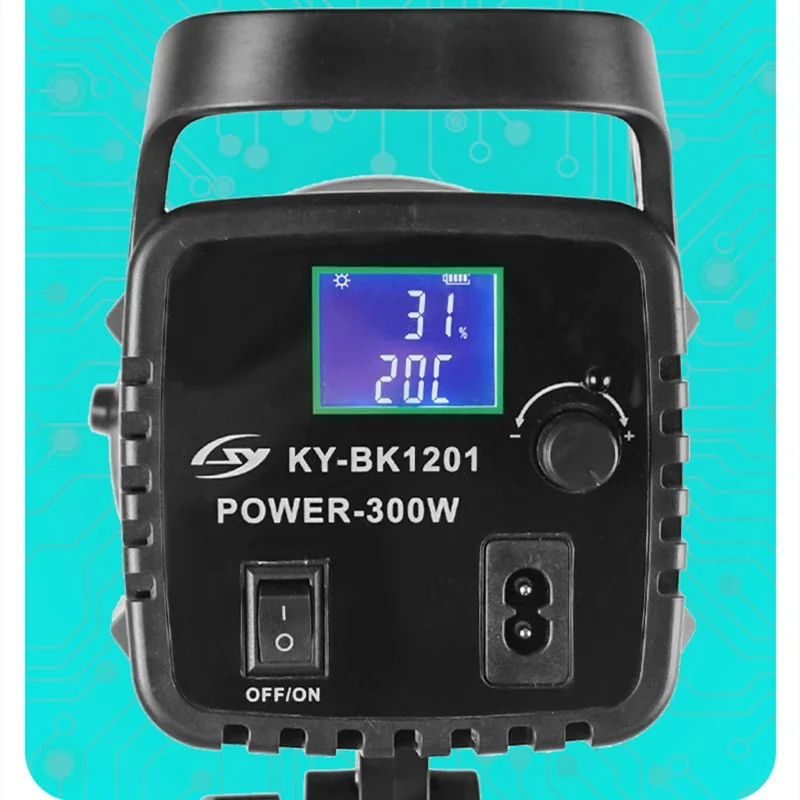 New 300W Professional Continuous Audio Video Lighting Studio Lighting Equipment Led Photography Light