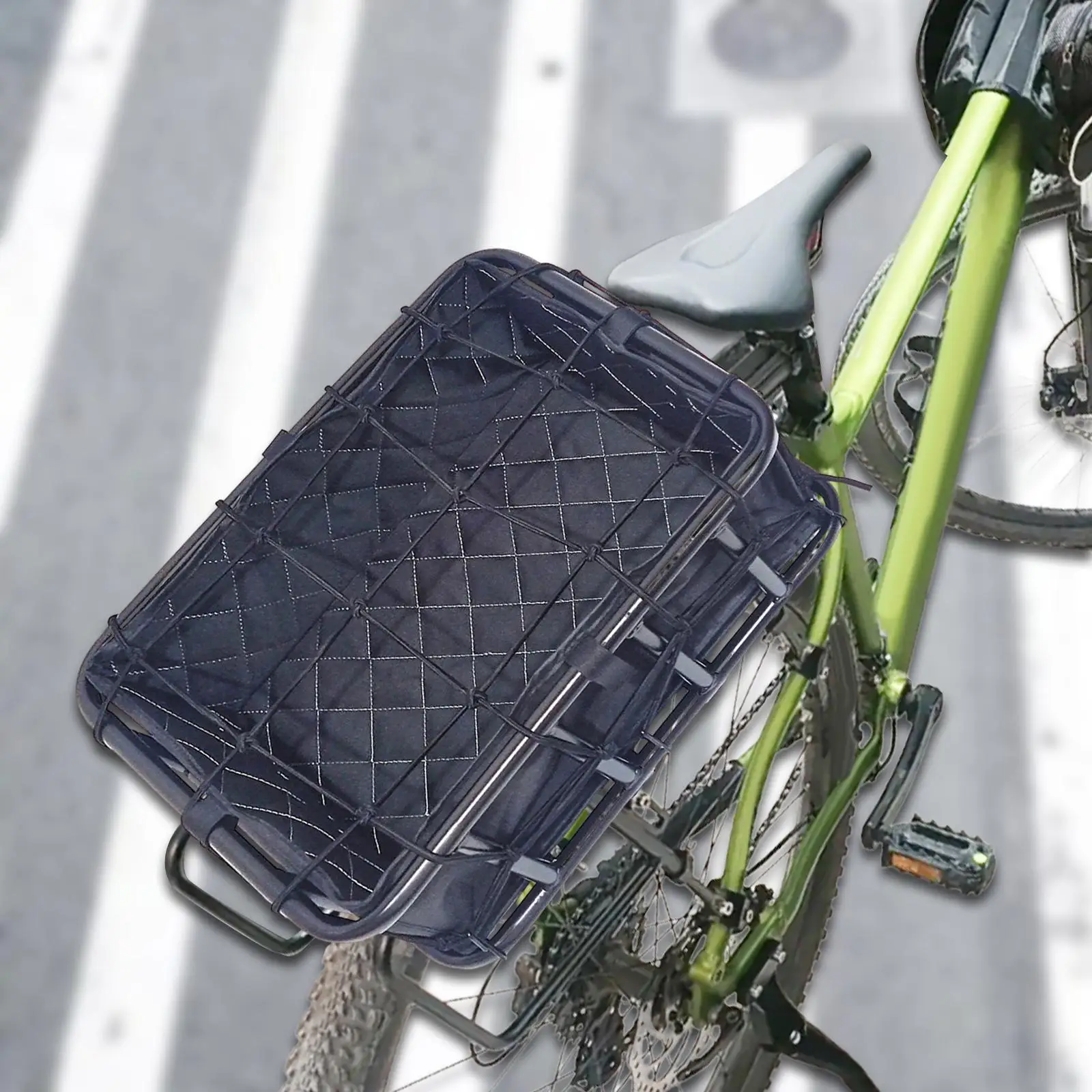 

Задняя велосипедная корзина со съемной подкладкой для переноски домашних животных на велосипеде на открытом воздухе