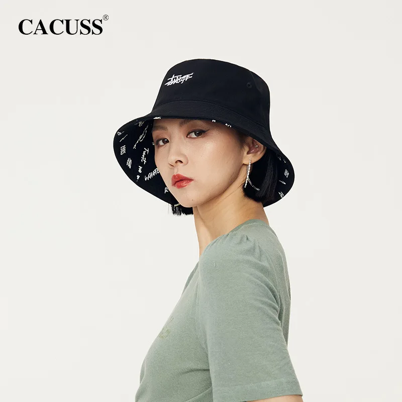 

Spring Doublesided Wear Korean Fashion Sunshade Fisherman Hat Female Sunscreen Big Head Circumference Couple Basin Hat Wholesale