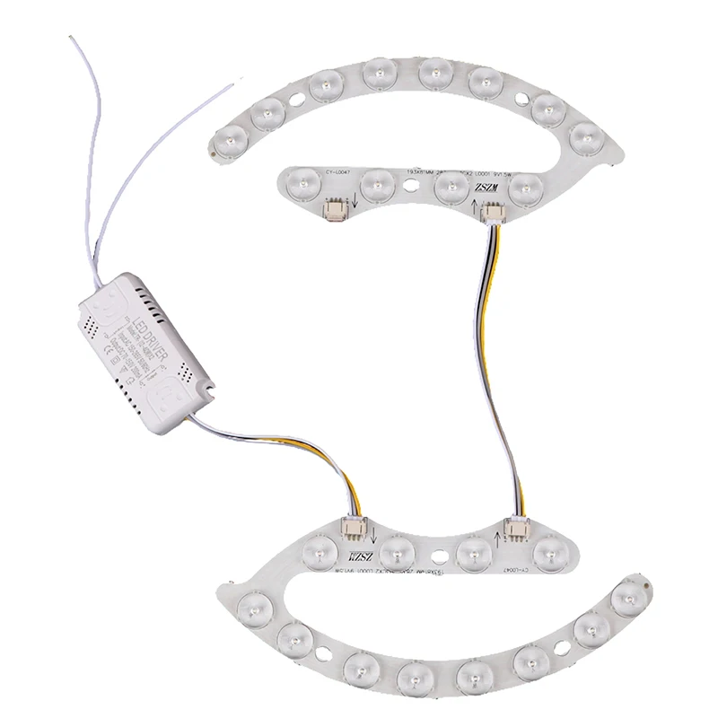 1 Piece 9W/12W Energy Saving Module Lamp Led Module For Ceiling Lights Dimming 220V Replacement Led Retrofit Light Panel
