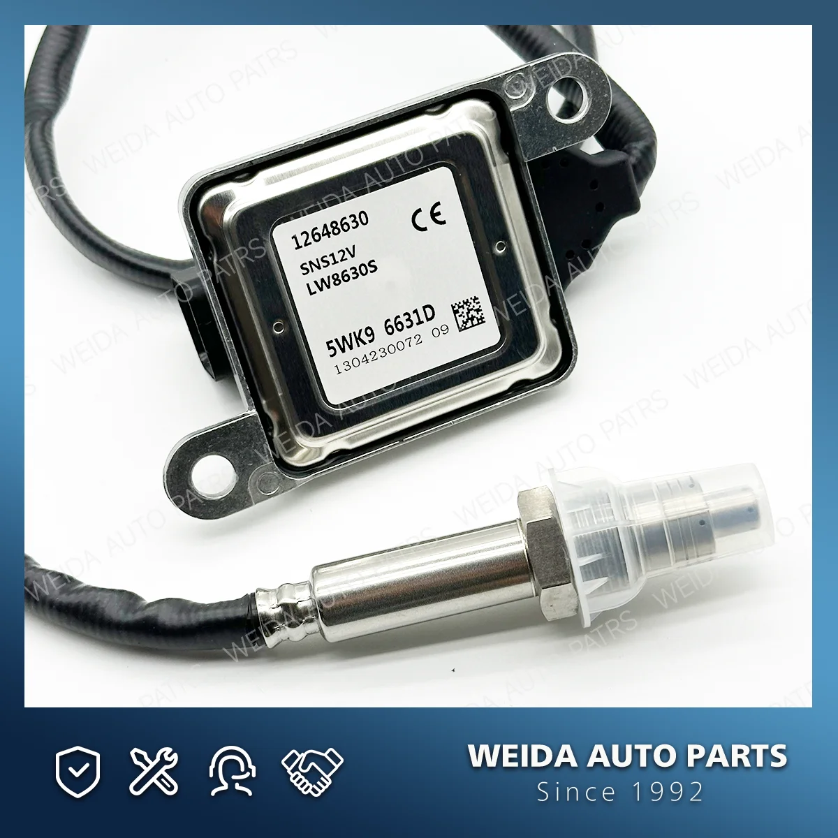 

Nitrogen Oxygen Sensor 12V Nox Sensor 12648630 5WK96631D
