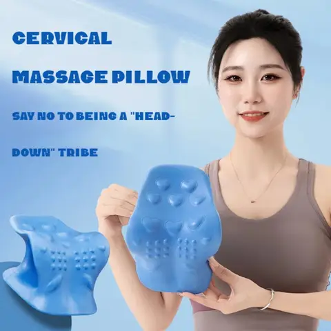 어깨 이완기 목 들것 마사지 기계 자궁 경부 견인 수리 카이로 프랙틱 베개 교정기 장치 이완