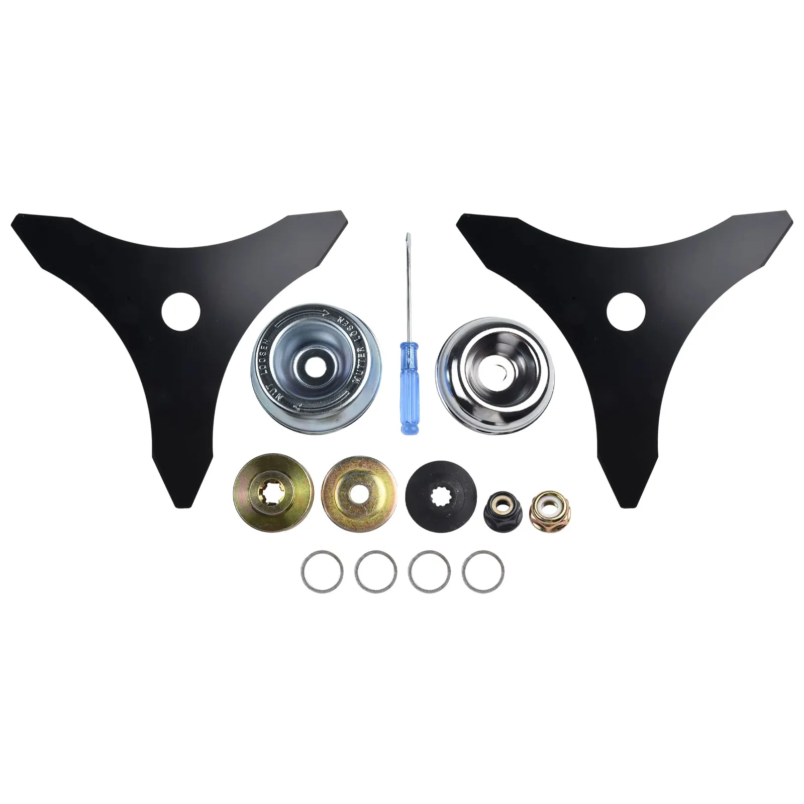 

Mower Blade Trimmer Blade Grass Eater String Trimmer Blade Carbon Steel Garden Tool 2 Pack String Trimmer Parts