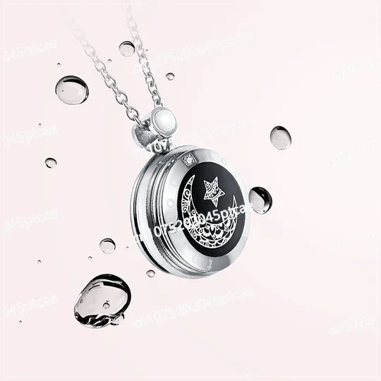 

Jewelry Unique Smart Necklace Valentine's Day Gift Wearable Device Long-distance Touch for Couples Wireless Charging, Waterproof