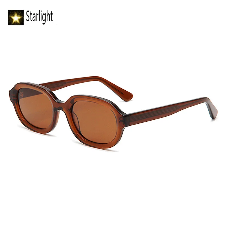 الاستقطاب النظارات الشمسية السوداء النساء البيضاوي خلات إطار صغير كبار نظارات امرأة شخصية العصرية الرجال نظارات حديثة الطراز رجل 143 مللي متر