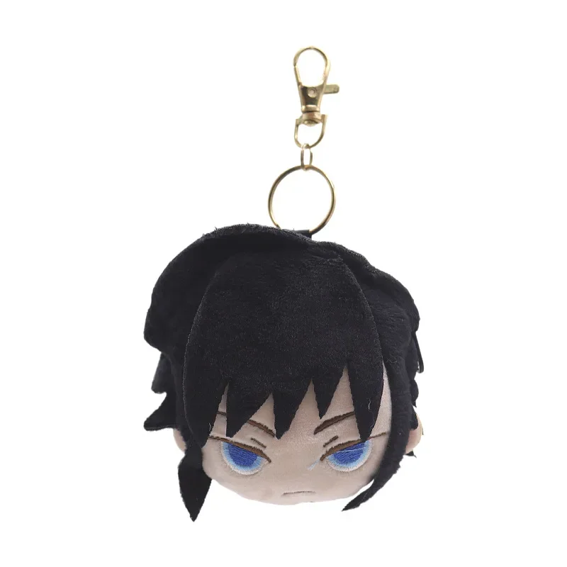 Anime Demon Slayer Periphery Kamado Tanjiro Giyuu Zenitsu Plush Toy Change Pack Keychain Card Pendant Kawaii Christmas Gift