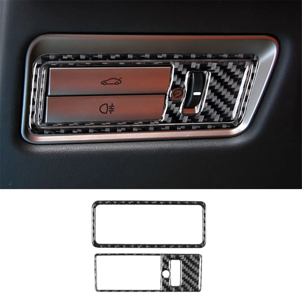 For Jaguar XF 2009 2010 2011 Car Interior Accessories Car Interior Decoration Carbon Fiber Protective Sticker