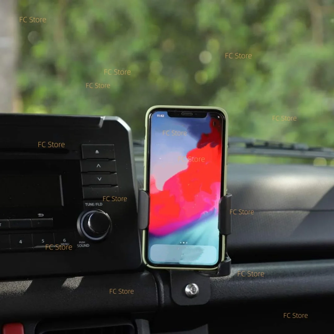 Für Jimny JB64 JB74W 2019+ 2-in-1 Getränkehalter Telefonhalterung Autohalterung Multifunktionaler Wasserbecher Getränkeständer Halterung – Detail 2