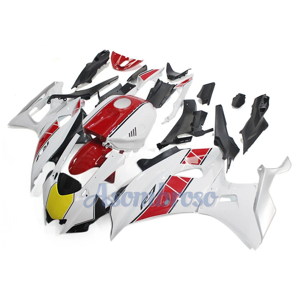 New Complete Fairings Kit Fit for YAMAHA YZF R7 2022 2023 2024 YZF-R7 22 23 24 Sportbike Red White Body Change kits