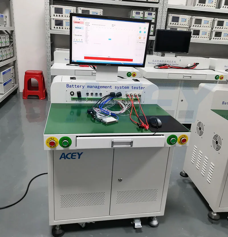 1~4 Series 40A Charge 120A Discharge Lithium  BMS Testing Machine  Management System Tester