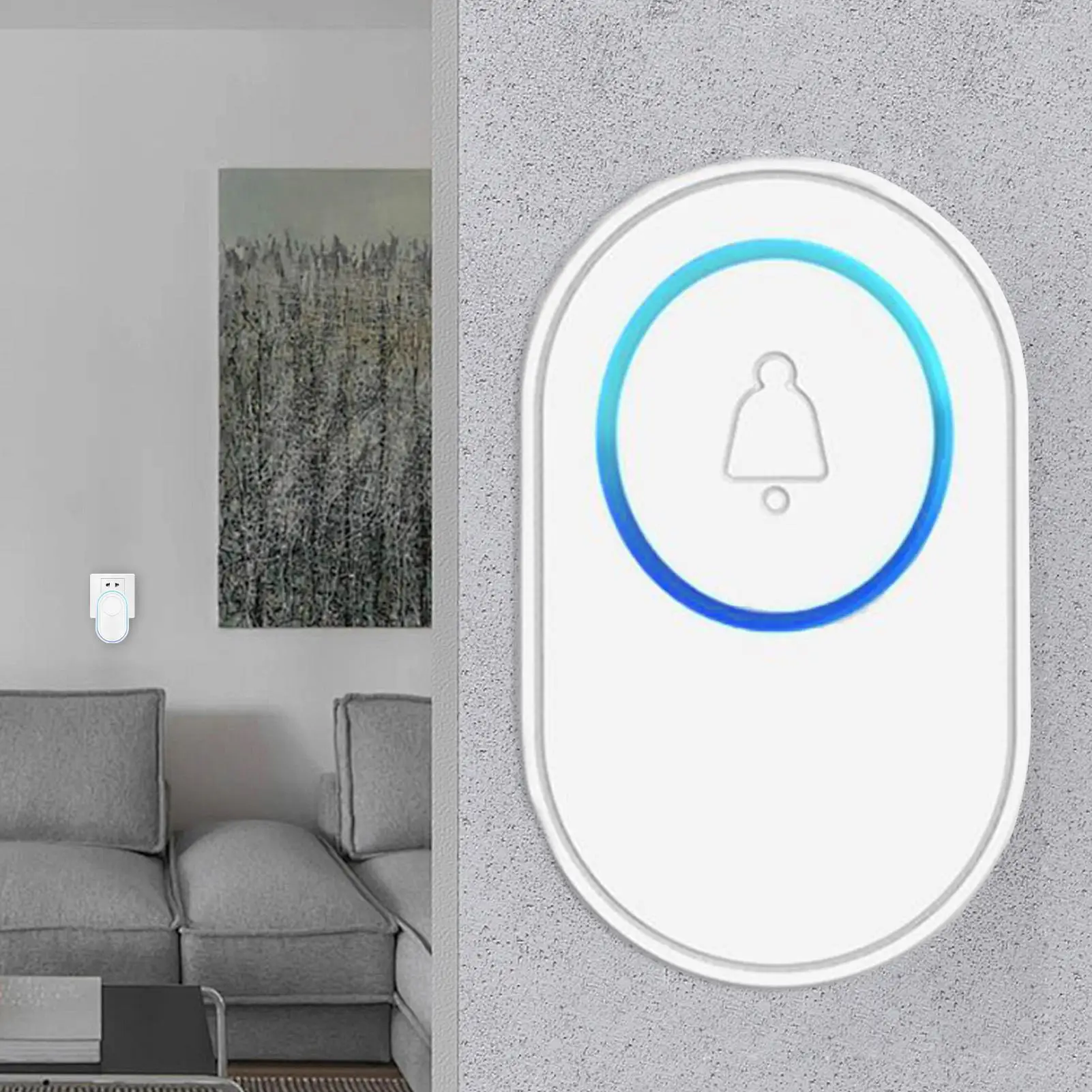 Tür Dinger Home Sensor Alarm Wireless Smart Chime Willkommen System Warnungen Eintrag Benachrichtigung Gerät Für Home Business Store Shop
