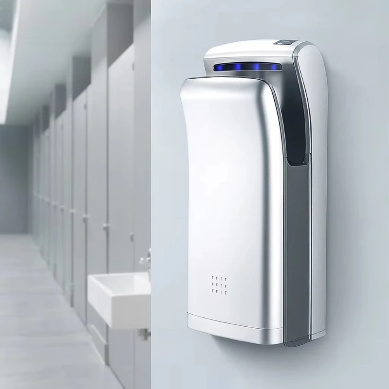 مجففات يدوية شفرة هواء نفاثة أوتوماتيكية عالية السرعة للحمام والمرحاض والفندق والمراحيض التجاري مع جهاز استشعار #1