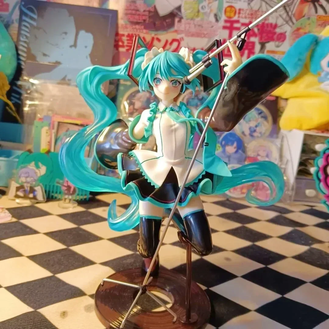 

2024 Hatsune Miku Taito Amp 16th юбилей Miku коллекция художественных моделей шедевров хобби аниме экшн-фигурки подарки