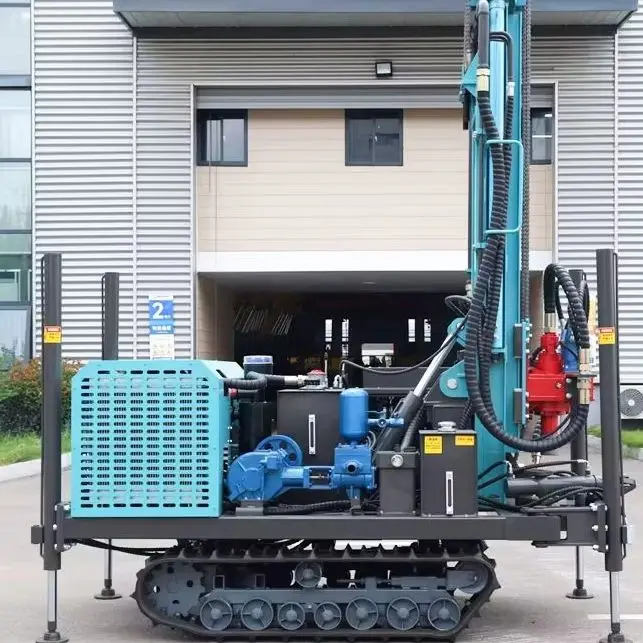 Customized Portable Rotary DTH System 300M Wheel Hydraulic Quick Drilling Best Selling Rig Water Well Drilling Rig Machine
