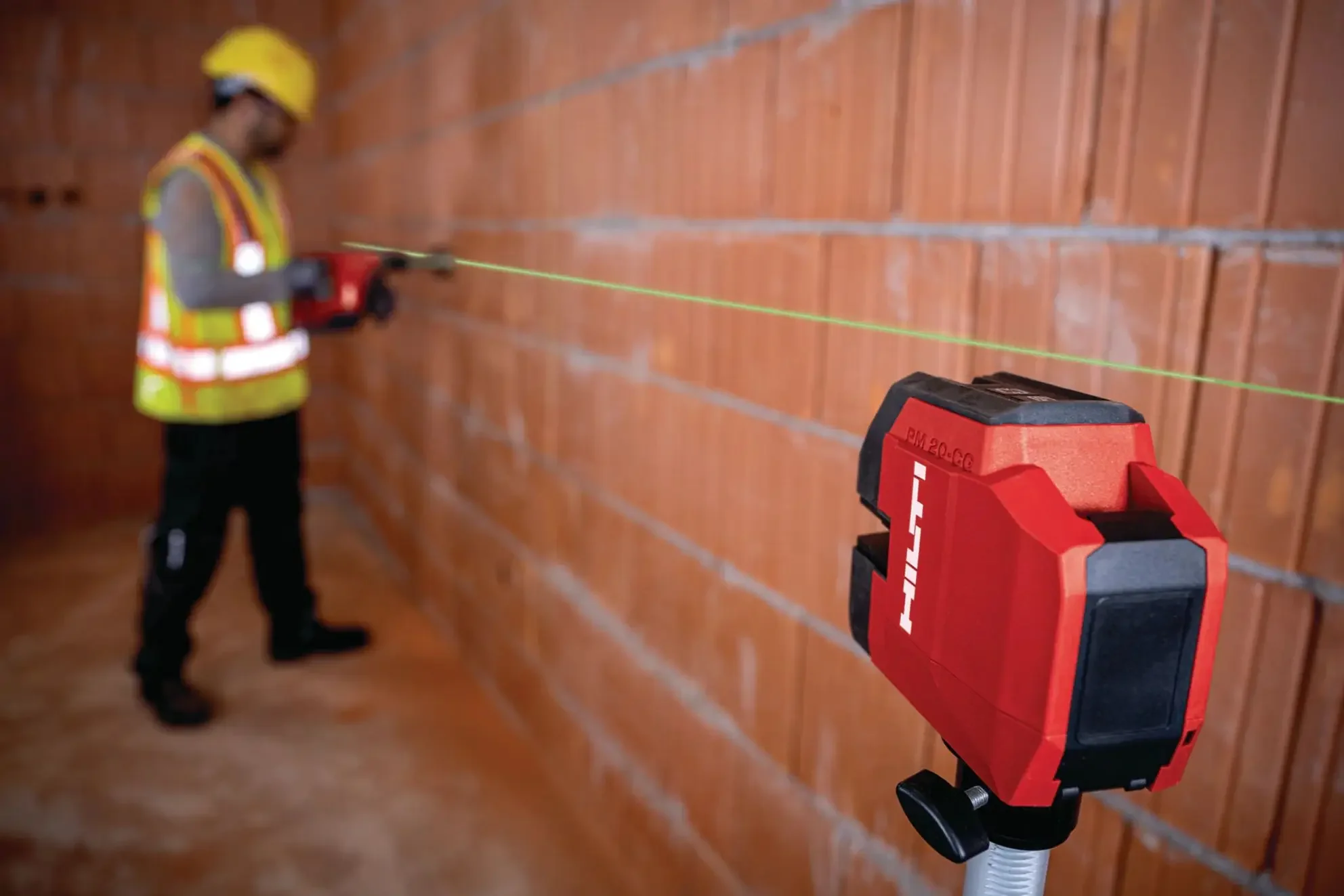 HILTI PM 20-CG high-precision lead hammer and cross line laser, body only