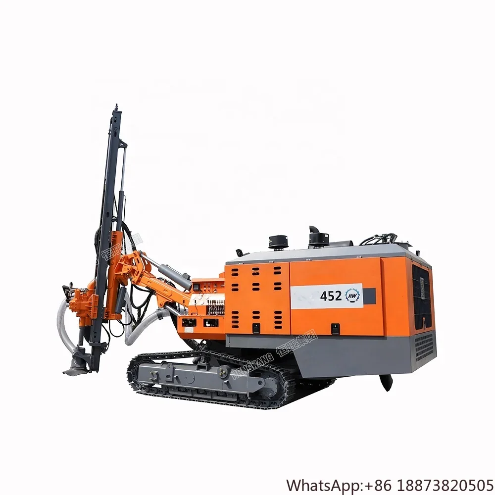 Dth hole digging borehole drill rigs vertical horizontal directional drilling boring machine