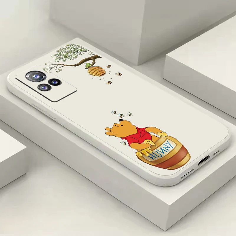 

Disney Winnie Bear For VIVO Y91 Y85 Y83 Y79 Y77 Y76S Y75 Y73 Y73S Y72 Y70S Y67 Y66 Y35 Y53 Y55S Phone Case Funda Carcasa