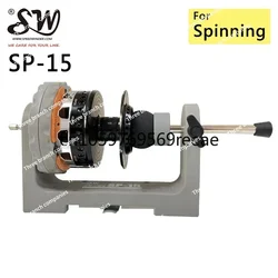 Mulinello da spinning Cavo posteriore Implementa Sp-15 Bobina ruota da pesca Avvolgimento online Dispositivi per filo Cavo Implemento Attrezzi da pesca Strumenti