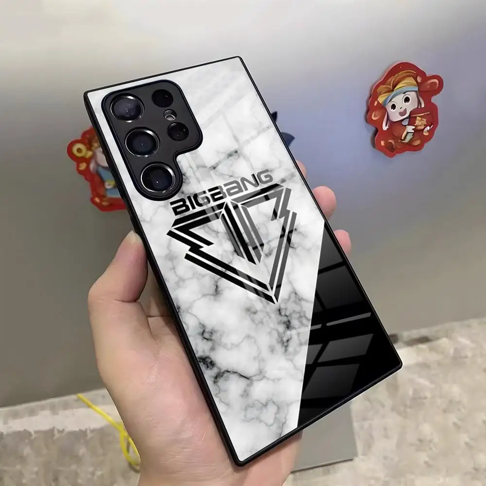 B-BIGBANGs Kpops Phone Case For S25 Ultra Samsung S26 S24 Fe S22 S23 21 A17 A57 A37 A54 A34 A53 A16 Glass Cover