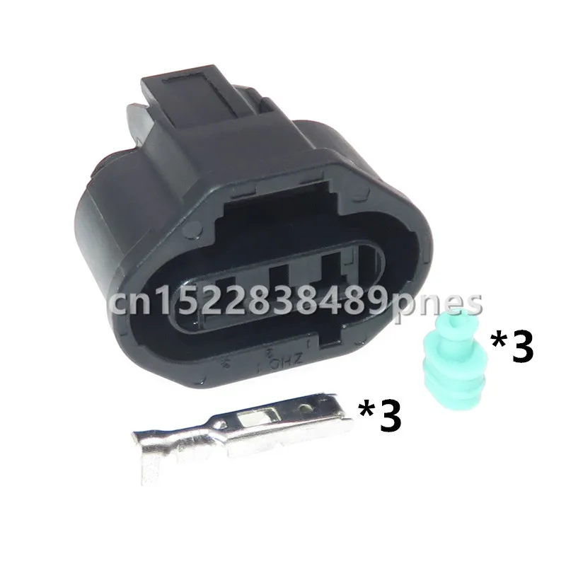 

3 Pole Waterproof Auto Plug 7283-1334-30 Wire Harness Connector