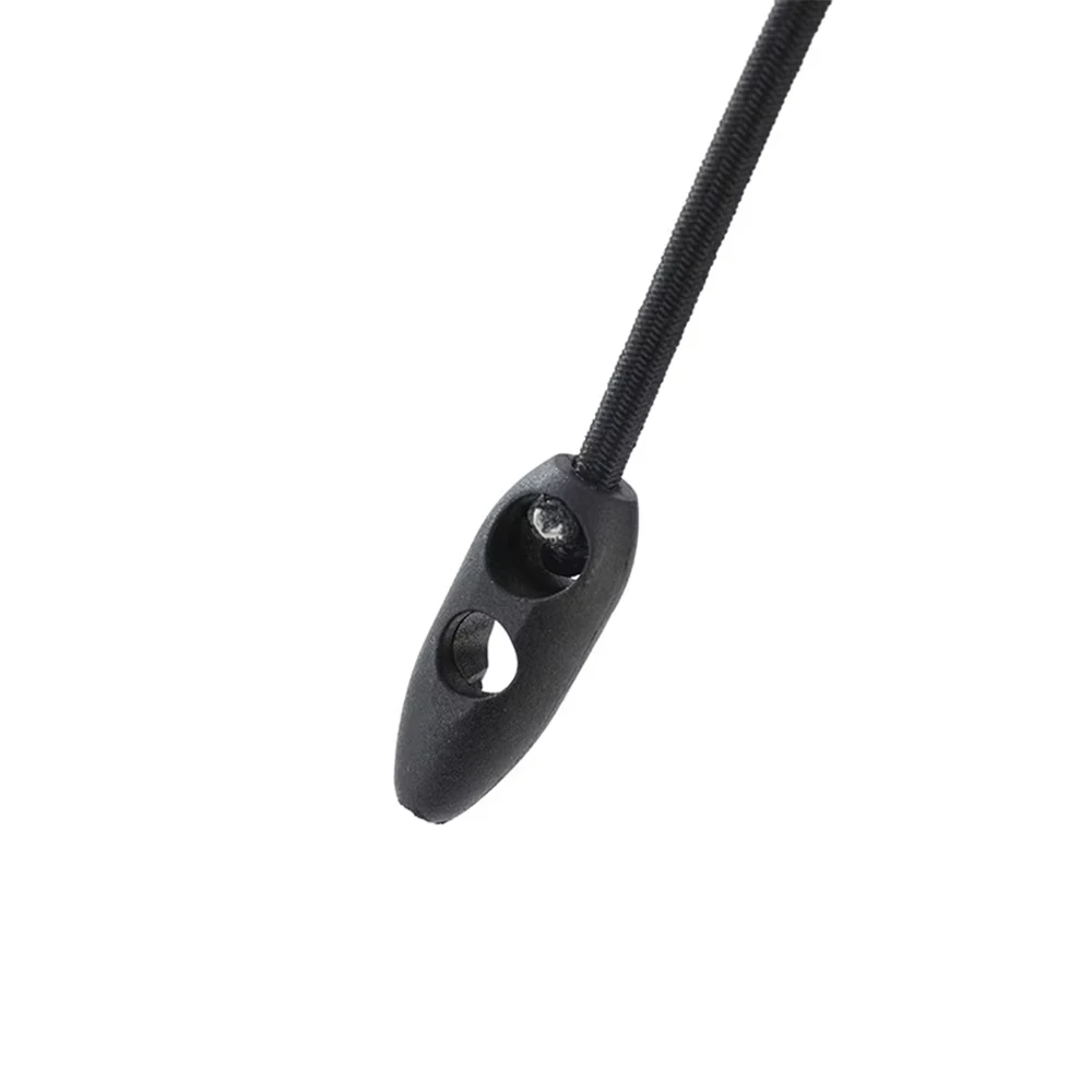 4/10Pcs 56cm Latex Elastic Tie Rope Easy To Use  Black Tie Rope for Bicycle Motorcycle Luggage Car Tarpaulin Camping