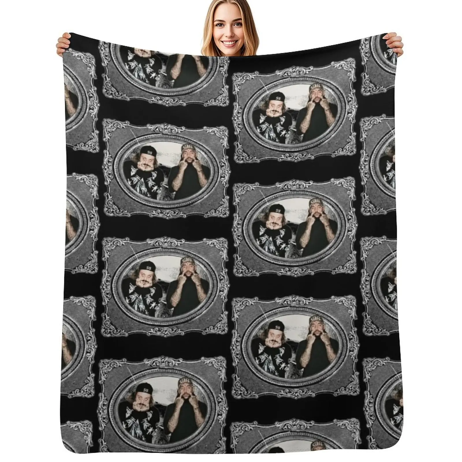 

ruby and scrim in cool frame !!! Throw Blanket Kid'S Soft Plaid Decoratives Comforter Blankets