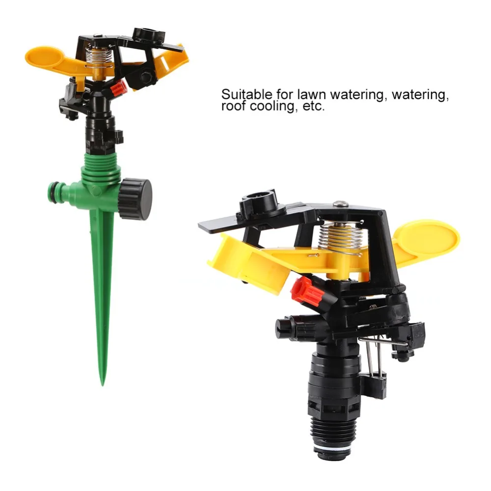 4Pcs Male Thread G1/2 DN15 Sprinkler Lightweight 0 To 360 Degree Adjustable Sprayer Nozzle Plastic Watering Nozzle
