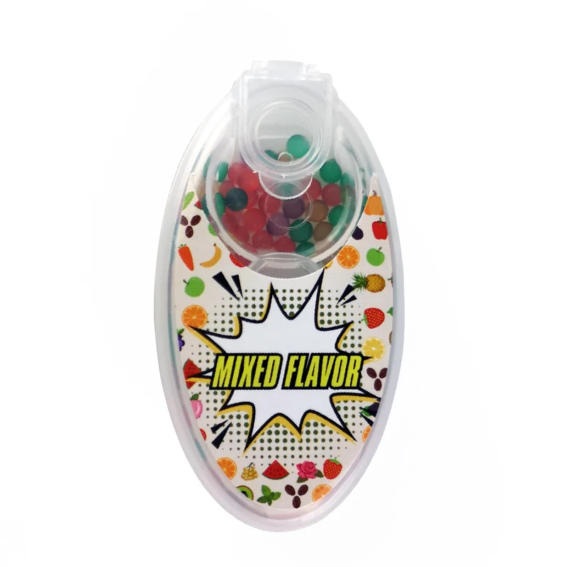 100 pz sigaretta pop perline frutta mentolo capsula menta perline sapore esplosione esplosione palla titolare filtro accessori per fumatori