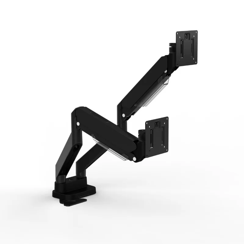 43 inches 2~ 15kg large load dual screen computer monitor bracket arm lifting gas spring bracket